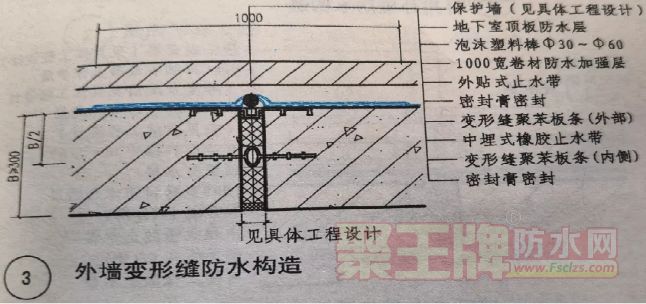 变形缝补漏